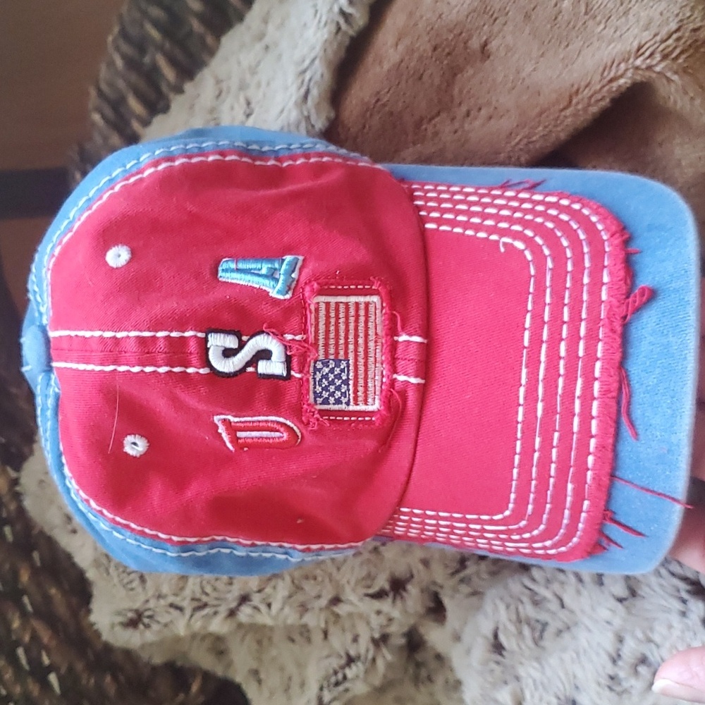Team USA Baseball Cap with Velcro Closure - Unisex